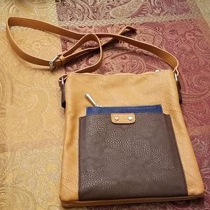 Message crossbody bag